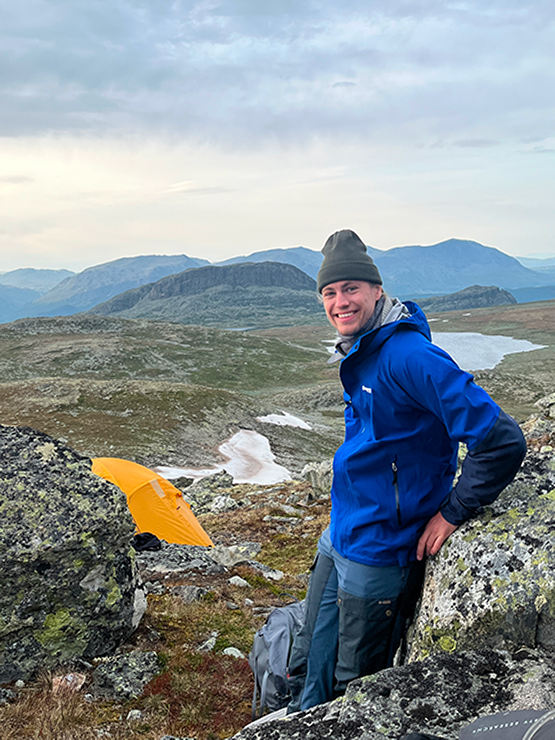 Mountain hiking
